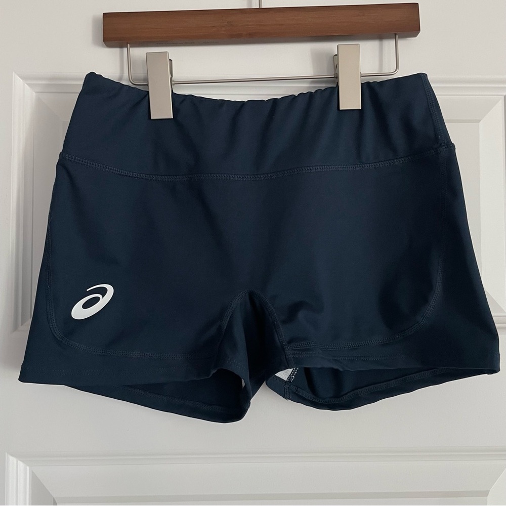 Oasics Navy Blue Running Shorts Medium